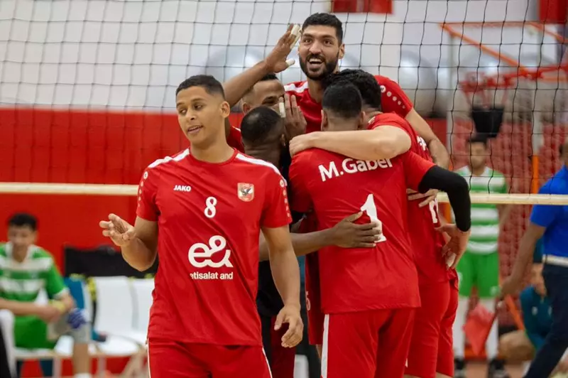 كرة طائرة - الأهلي 